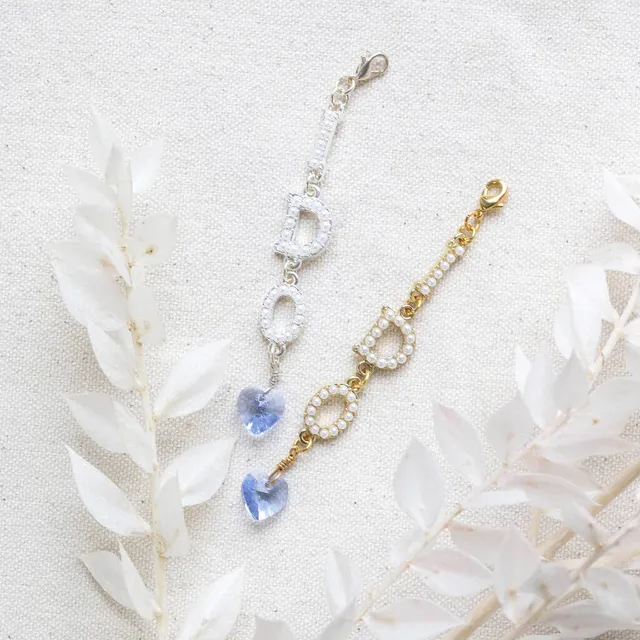 Joy by Corrine Smith I Do Anhänger Something Blue Gold