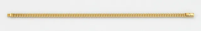 Eugen Rühle Fantasie Kugelkette Armband 4,3mm 585 Gelbgold