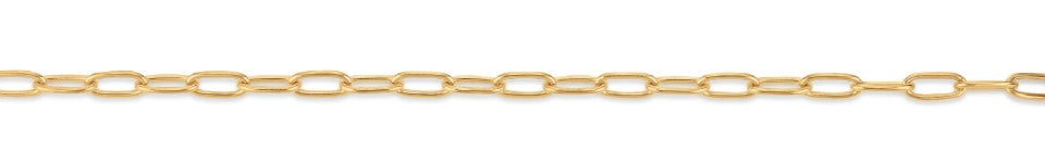 Eugen Rühle Ankerkette 4,0 mm Halskette Gelbgold 45 cm