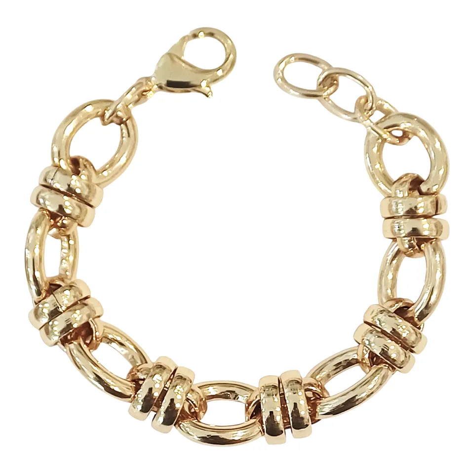 Alevá Bijoux Bracciali Nodo Armband Gold 15-19 cm