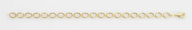 Eugen Rühle Fantasieketten 37.3631 Ösenkette 585 Gold 6mm oval