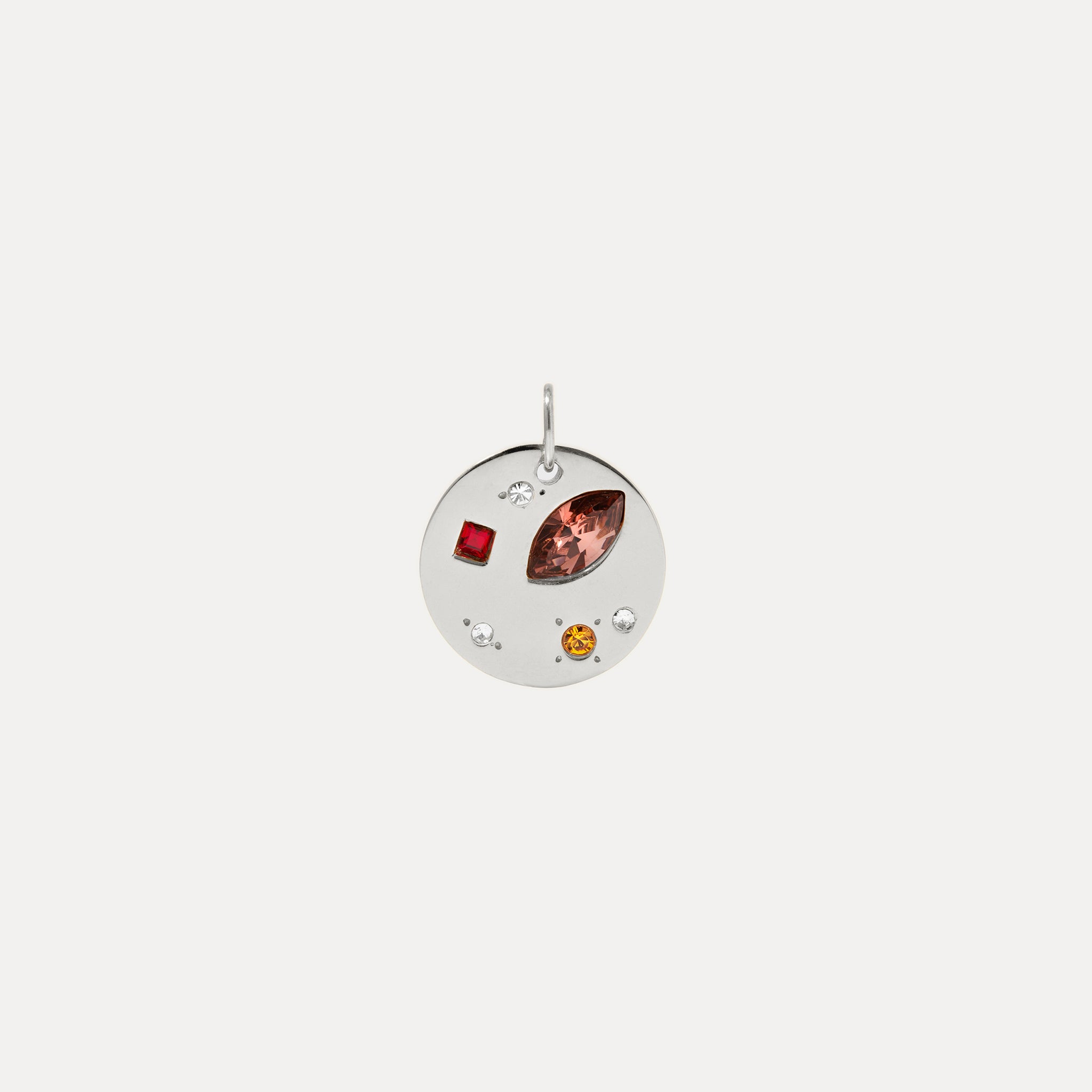 Stilnest Myriad Halskette 24k Gold Vermeil 45 cm Kristall