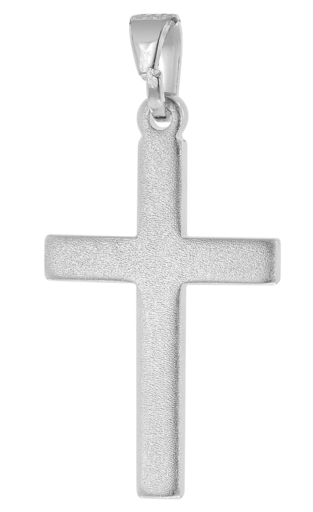 trendor 41125 Kreuz-Anhänger Halskette Silber 925 45 cm