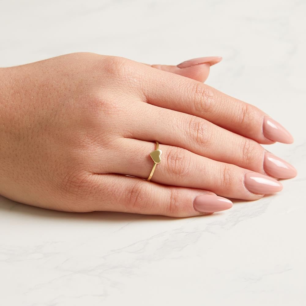 JEWLIX Herzring 375er Gelbgold Damen Ring