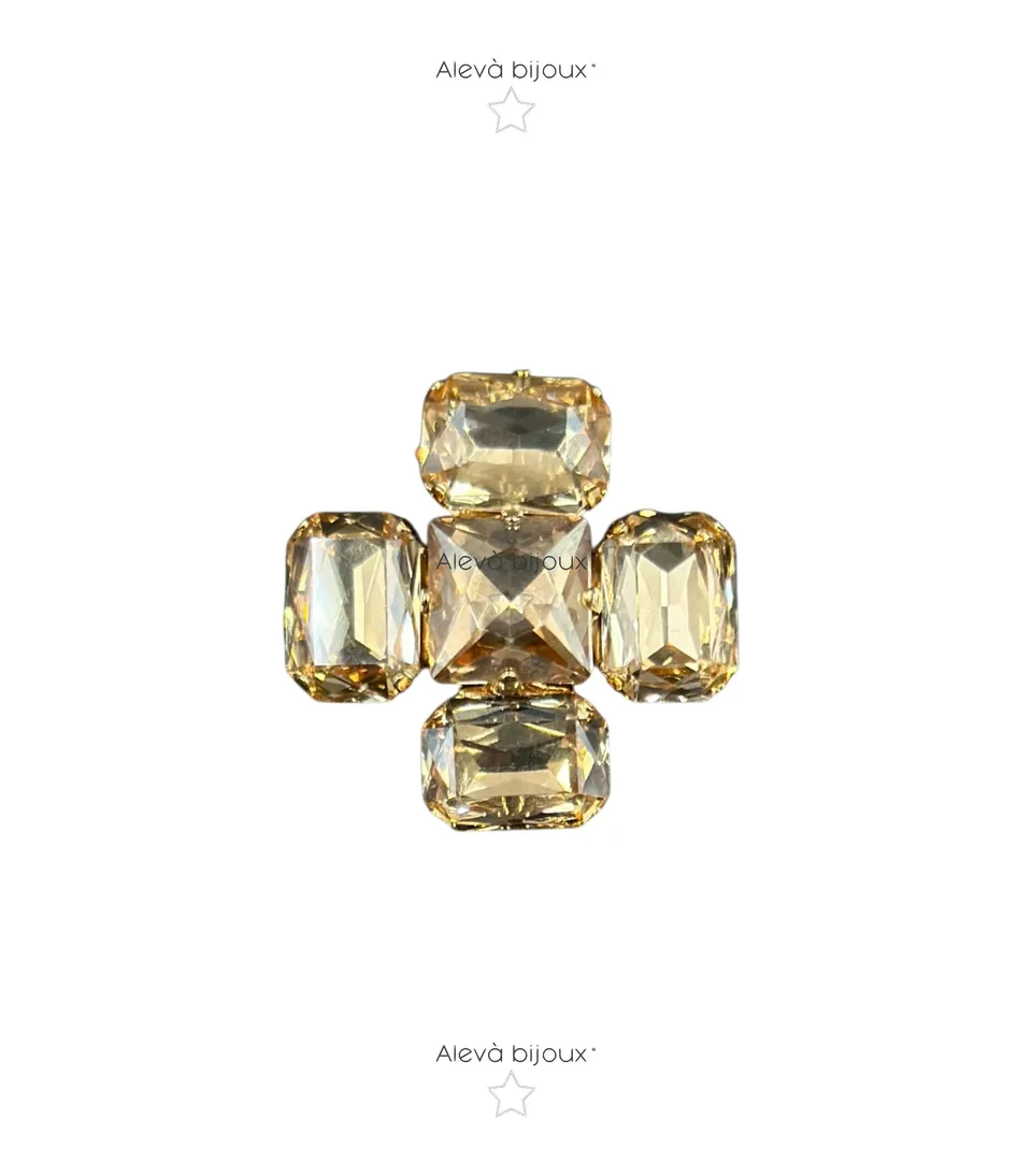 Alevá Bijoux Copribottoni Copribottone Knopfschmuck Damen