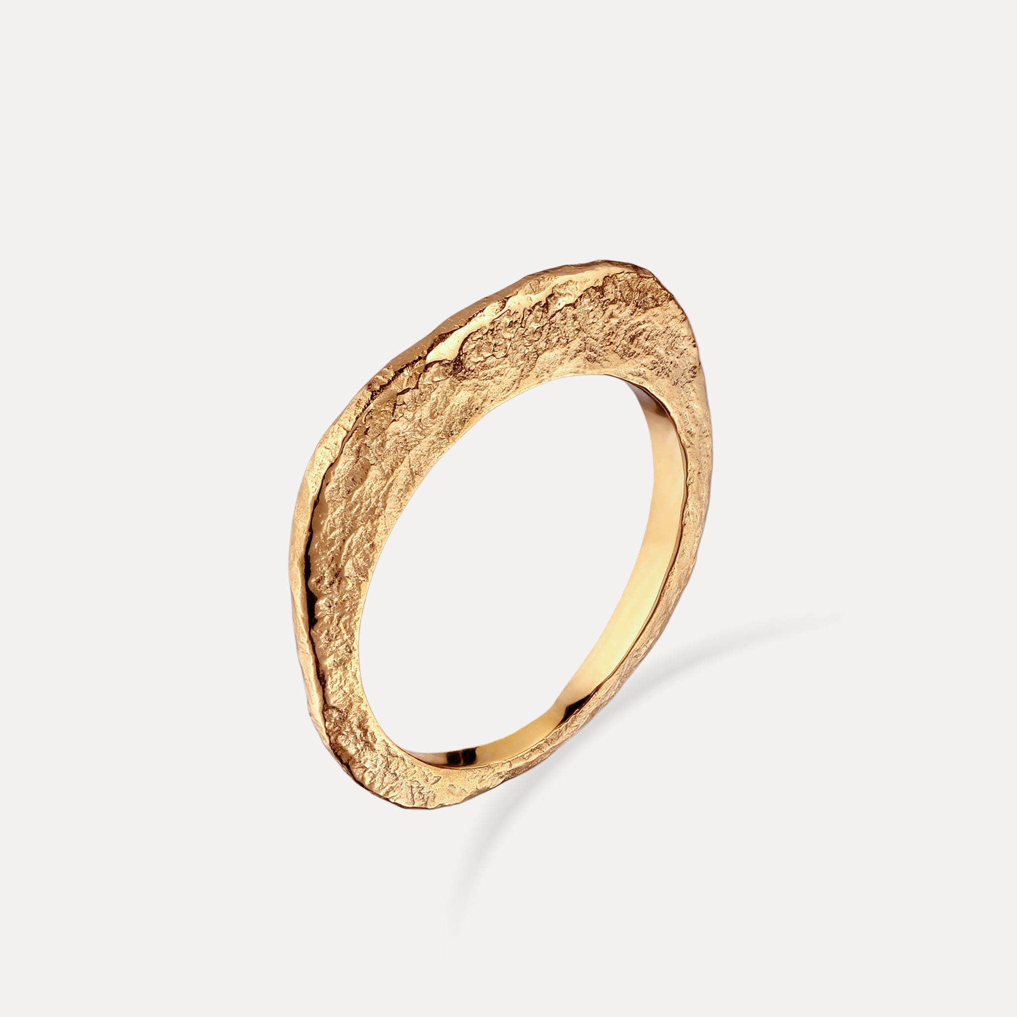 Stilnest Contour Ring Antique Silberring 925 Silber Gr.54