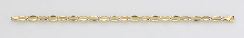 Eugen Rühle Fantasieketten Fantasiekette 5,1mm Kette 45cm 585 Gelbgold