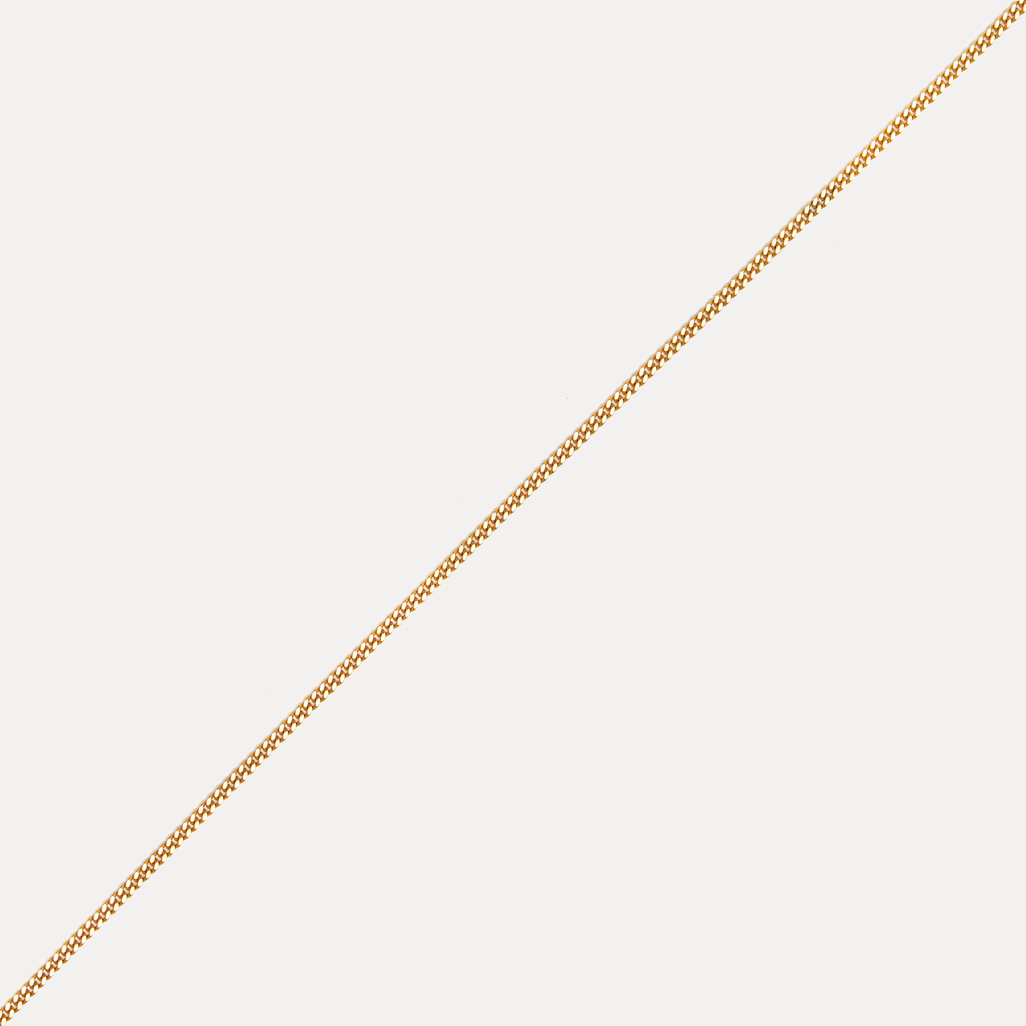 Stilnest Panzer Choker Halskette 24k Gold Vermeil 32+8cm