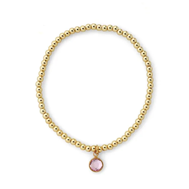 Joy by Corrine Smith Juni Armband Geburtsstein Gold verstellbar
