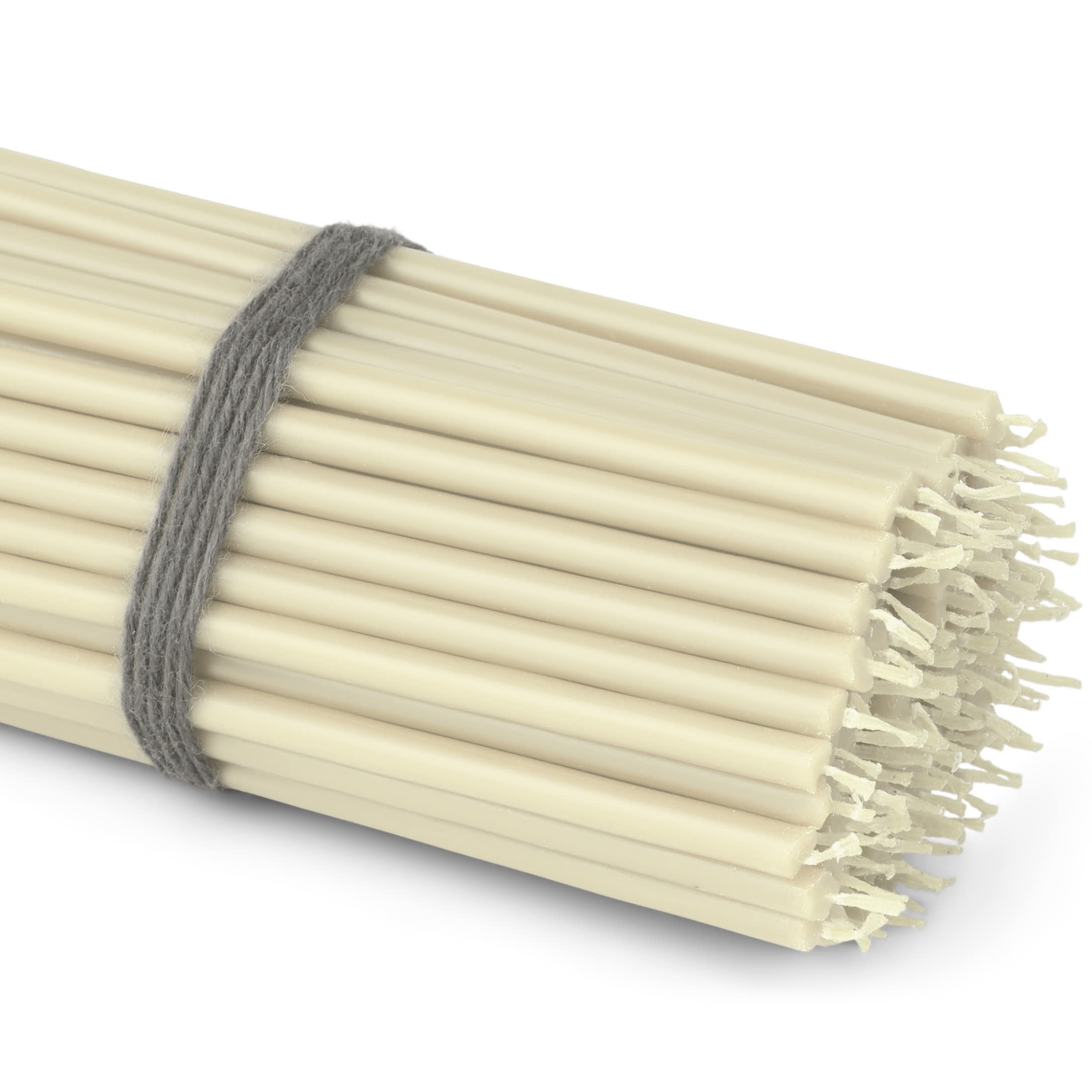 NKlaus Candles Altarkerzen weiß Stabkerzen 16cm 100 Stück