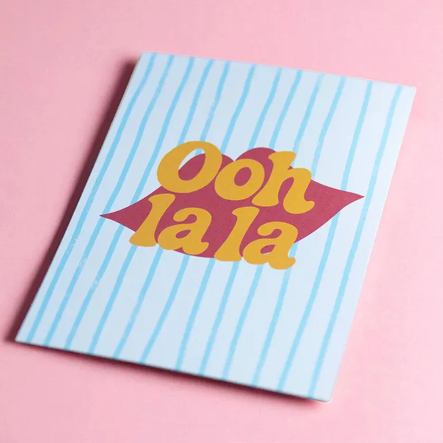 Joy by Corrine Smith Ooh La La Retro Kunstdruck A5