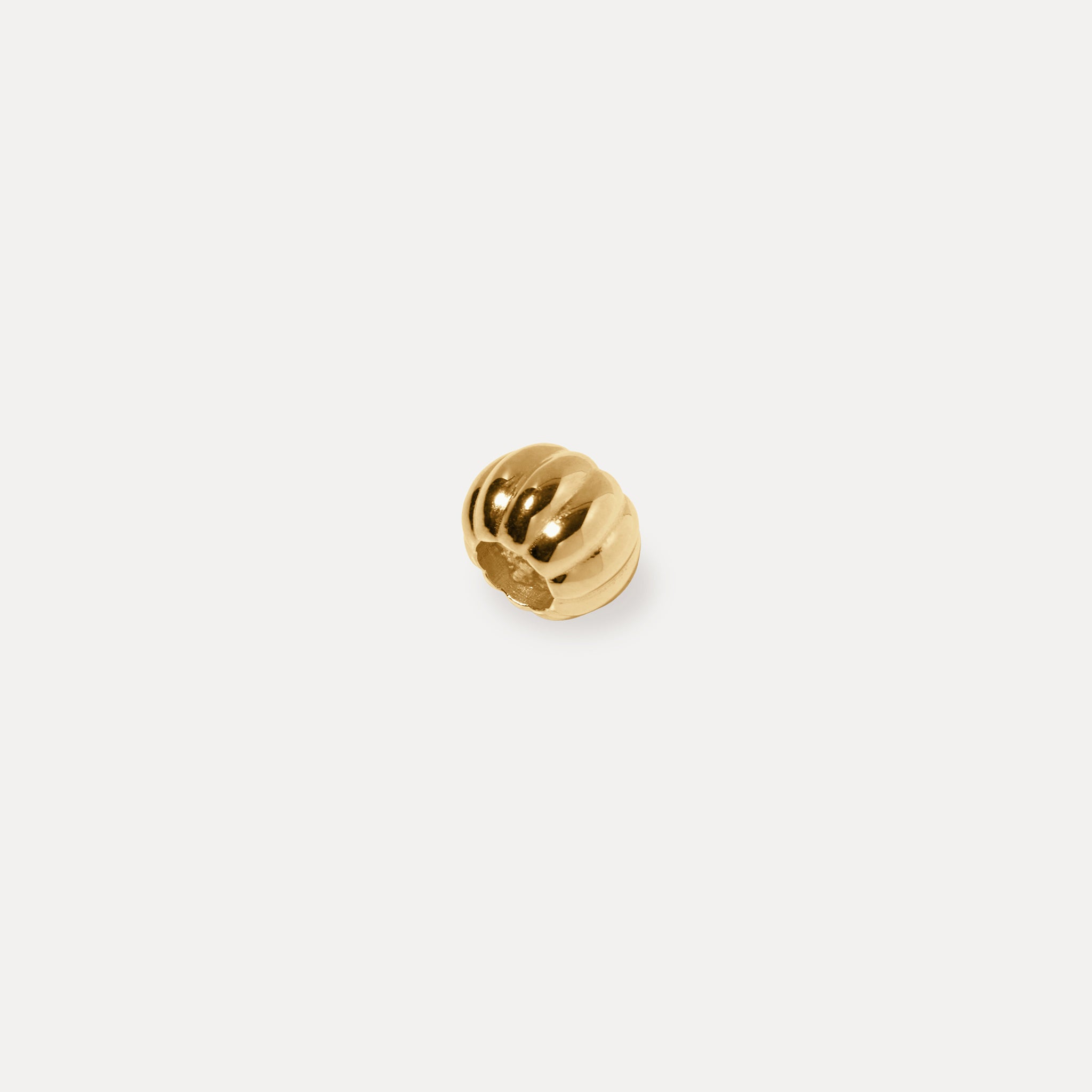 Stilnest Eden Citrus Bead Anhänger Gold Vermeil 6,57mm