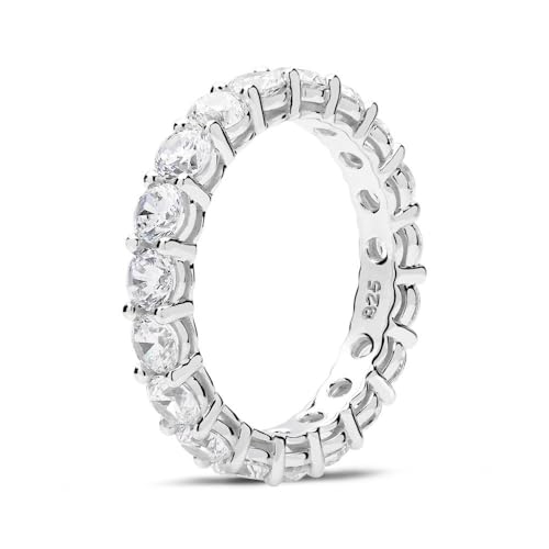JEWLIX VR0165 Eternityring Silber 52mm Zirkonia