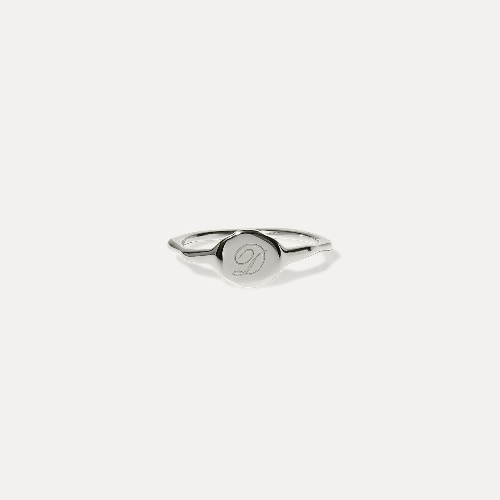 Stilnest Rings Fluid Siegelring gravierbar Hochglanz 56