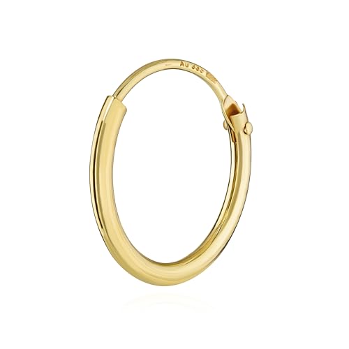 NKlaus Jewellery Creole Ohrring Gold 333 Herren Einzel