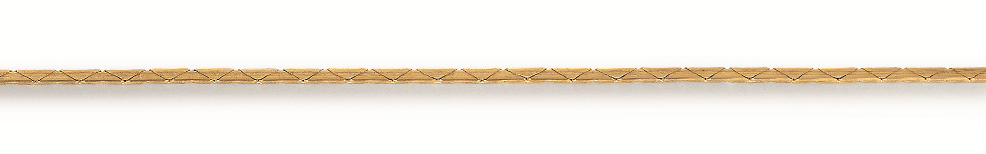 Eugen Rühle Schlangenketten Kobrakette 1,2mm Gelbgold