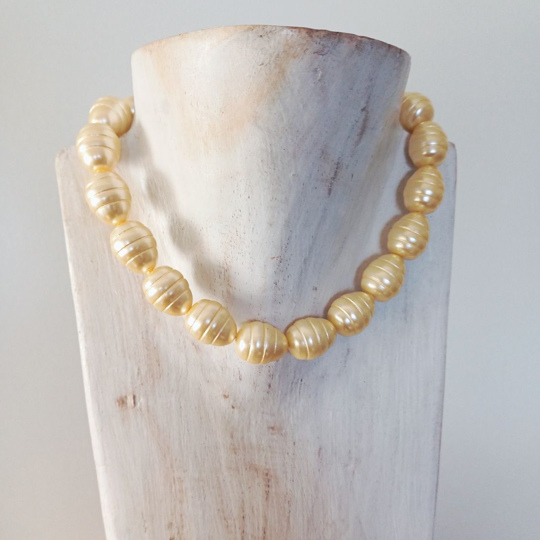 Alevá Bijoux Maiorca Paola Perlenkette Gold