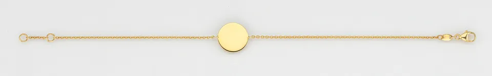 Eugen Rühle Armbänder Armband Scheibe 13mm 585 Roségold