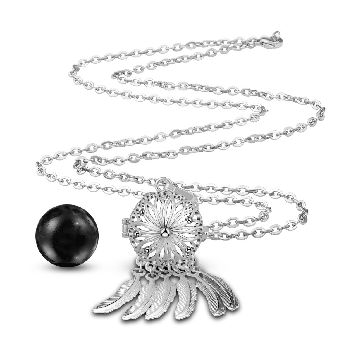 Eudora Harmony Bola Traumfänger Kette Klangkugel 76,2cm