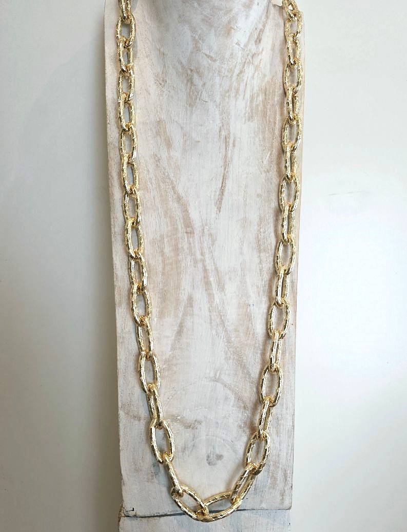 Alevá Bijoux Collane Rodi Rock Halskette Gold