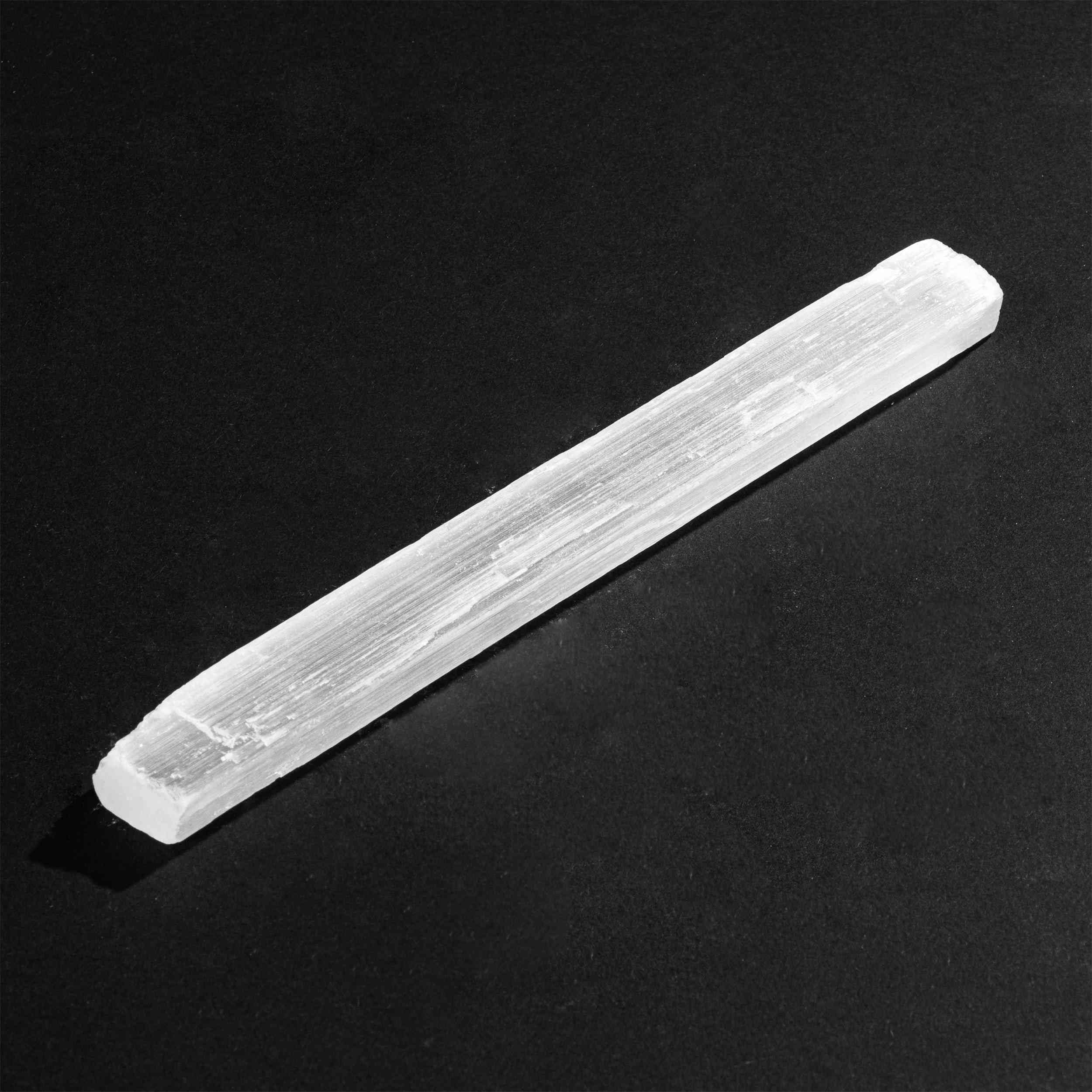 NKlaus Healing Crystals Selenit-Stab 20x2 cm Energiestab