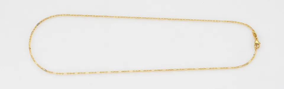 Eugen Rühle Figaroketten 20.1309 Halskette 1,4 mm 585 Gold