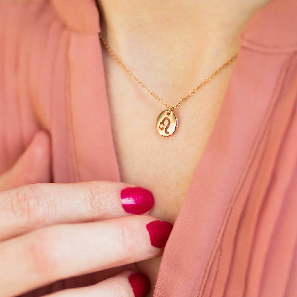 Joy by Corrine Smith Zodiac Halskette Roségold Sternzeichen