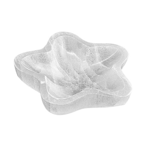 NKlaus HEALING CRYSTALS Selenit-Schale 9,5 cm Blume