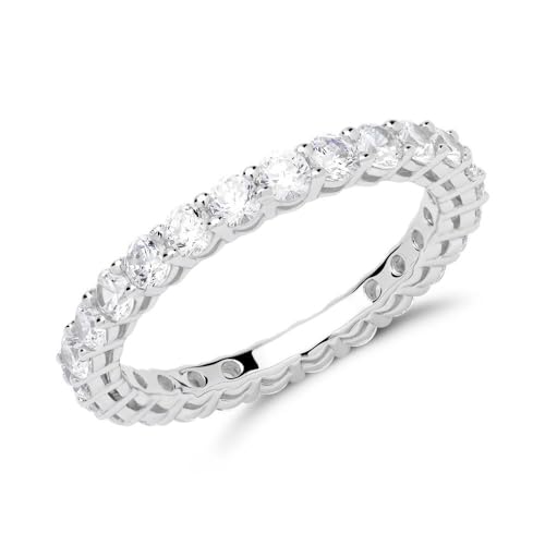 JEWLIX VR0163 Eternityring Silber Zirkonia Gr. 58
