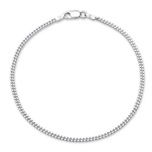 JEWLIX Panzerarmbänder Silberarmband 925 2mm 19cm PA0020