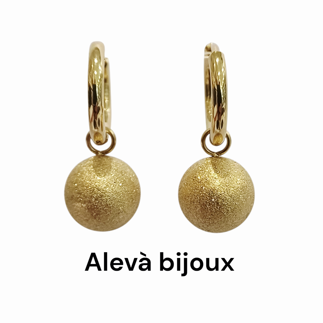 Alevá Bijoux Silvia Cherry Creolen Ohrringe 10 mm