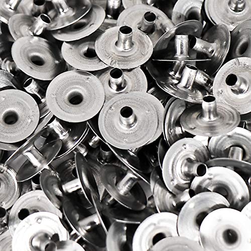 NKlaus WICKS Dochtfüße Metall 3,0 mm 100 Stück