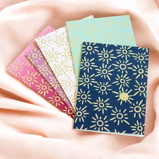 Joy by Corrine Smith Happy Sun Grusskarten 5er Set A6