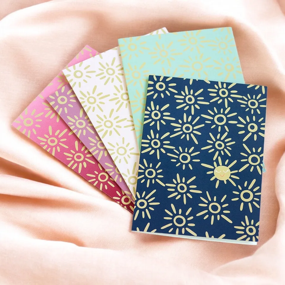 Joy by Corrine Smith Happy Sun Grusskarten 5er Set A6