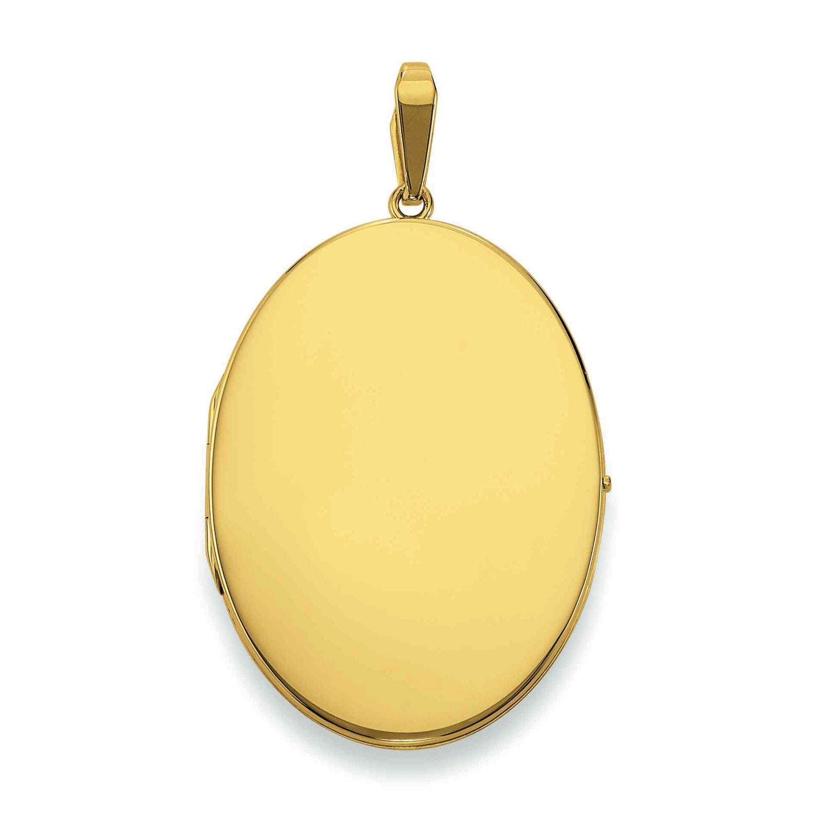 Eugen Rühle Anhänger Medaillon oval 31x41mm Gold 750 Gelbgold