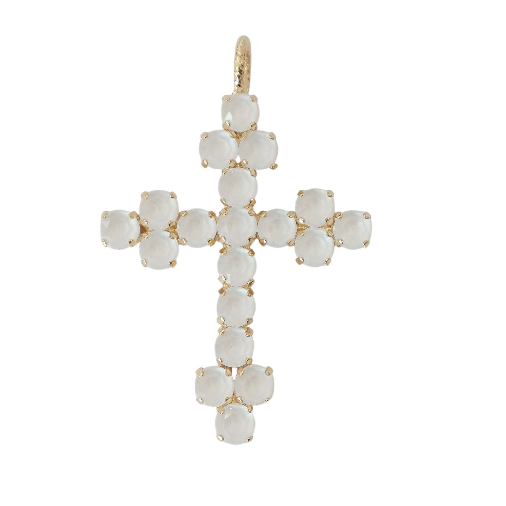 Alevá Bijoux Croci Nuova Bizantina Anhänger 7 cm