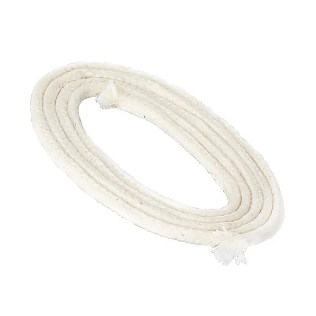 NKlaus Glasfaserdocht Öllampe 5mm 1 Meter rund