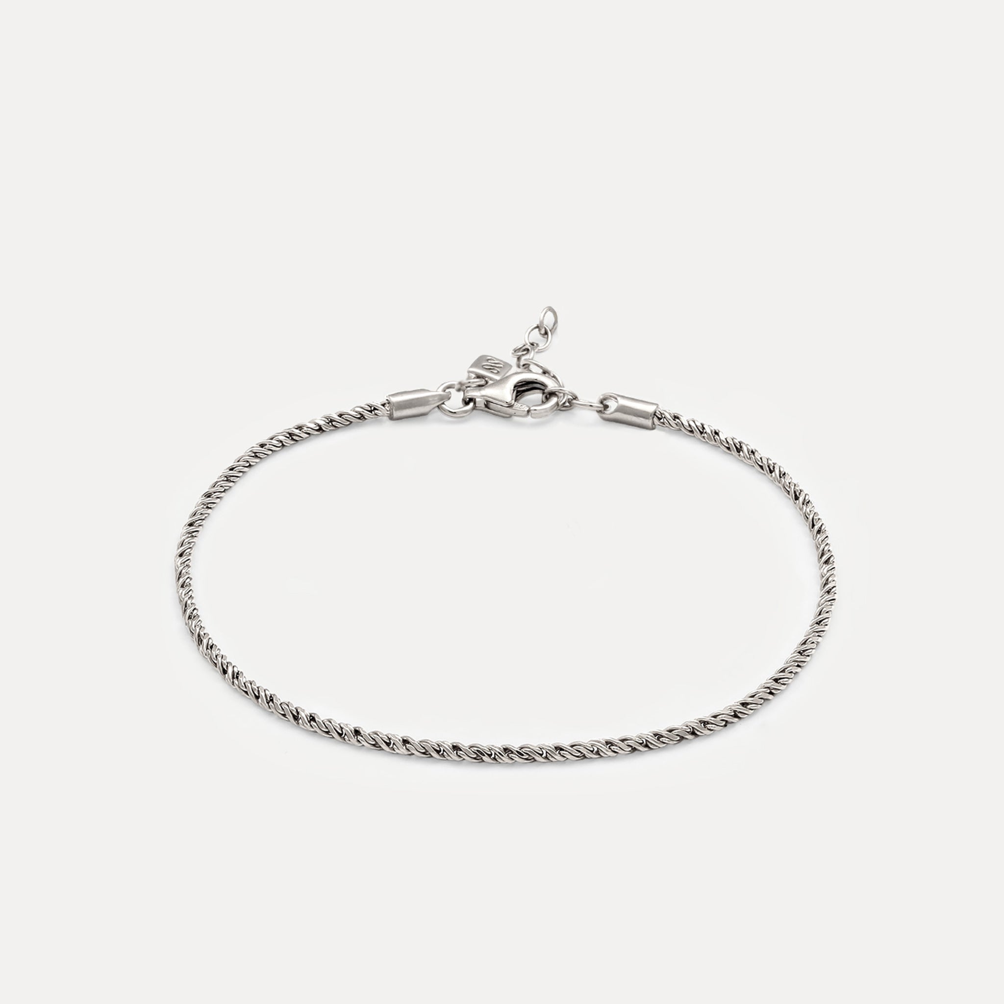 Stilnest Spiral Chain Armband 17+2cm Gold Vermeil