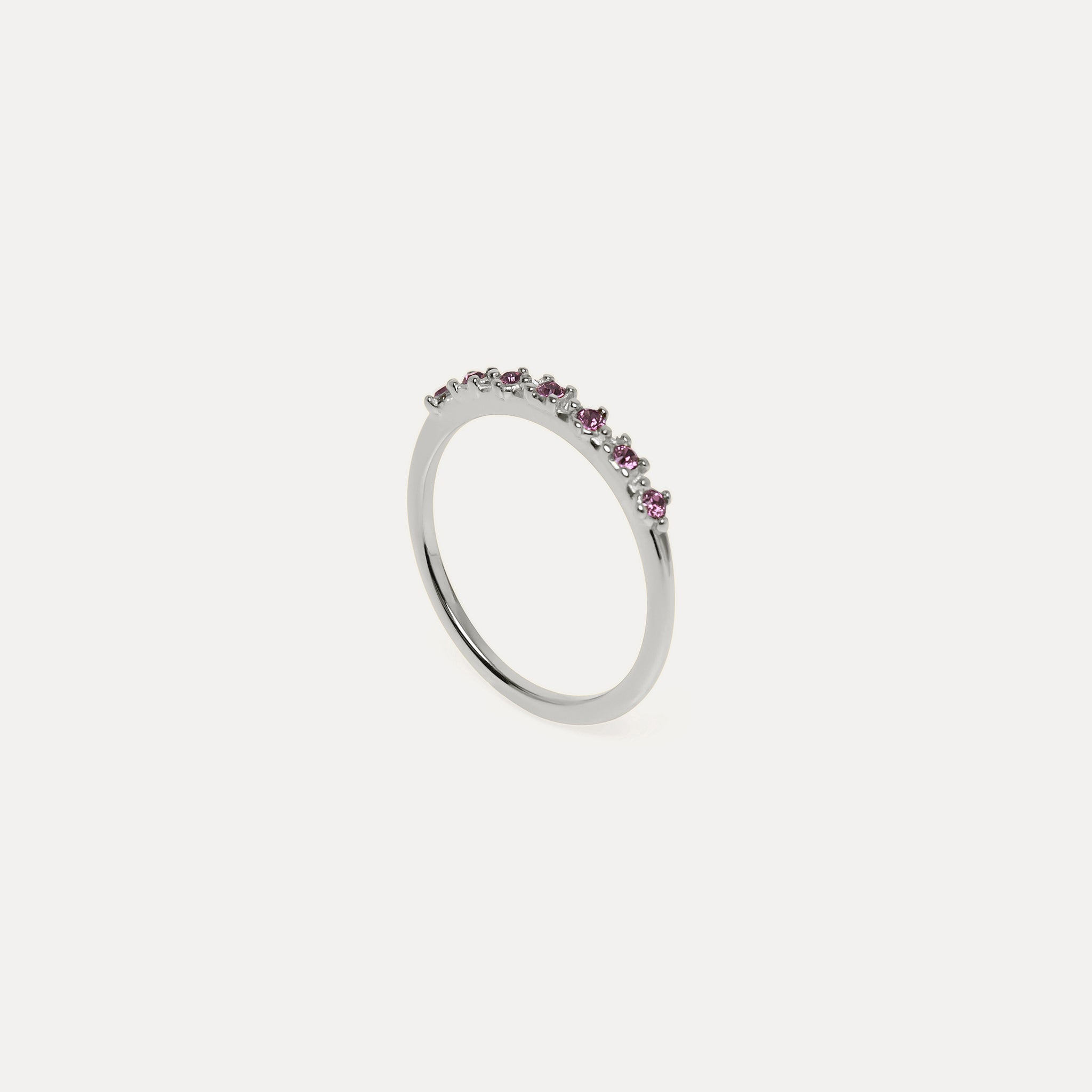 Stilnest Color Delight Ring Violett 24k Gold Vermeil 52
