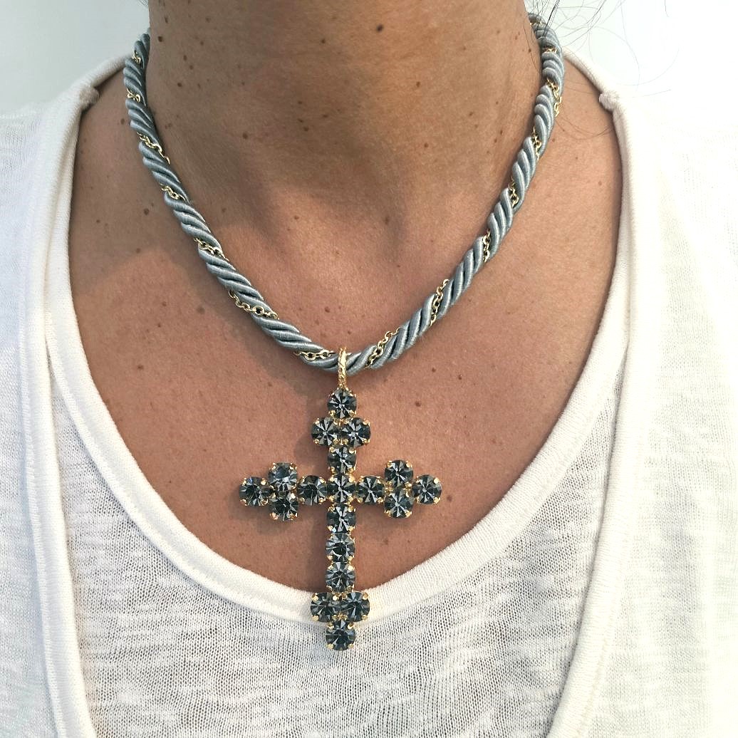 Alevá Bijoux Collane Athena Choker Halskette Gold 43 cm