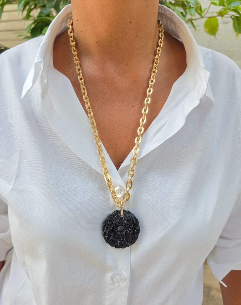 Alevá Bijoux Collane Artemisia Halskette Achat Gold