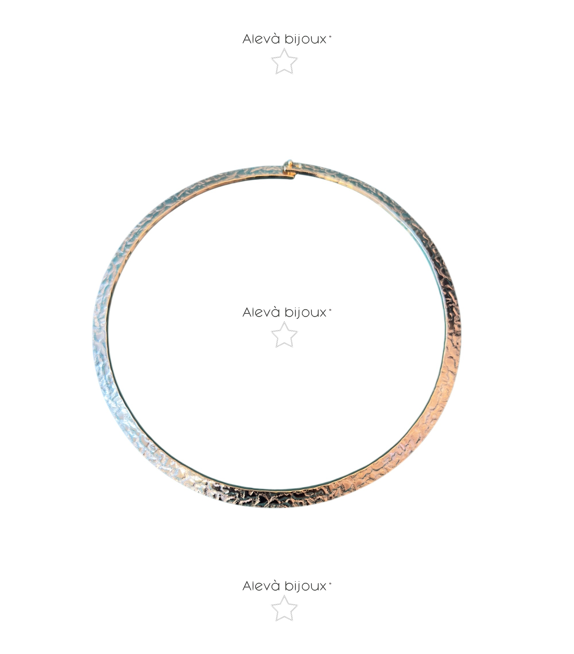 Alevá Bijoux Roccia Collarino Halskette kurz