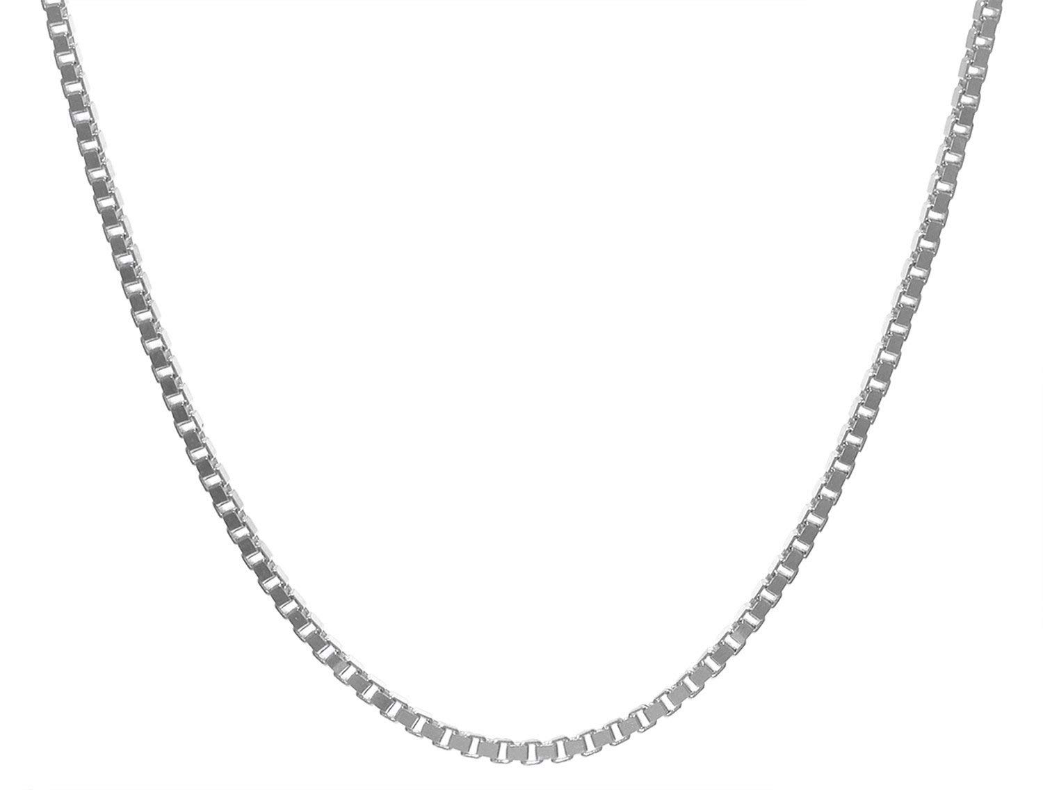 trendor Halsketten Veneziakette 925 Silber 42cm 0,9mm Halskette