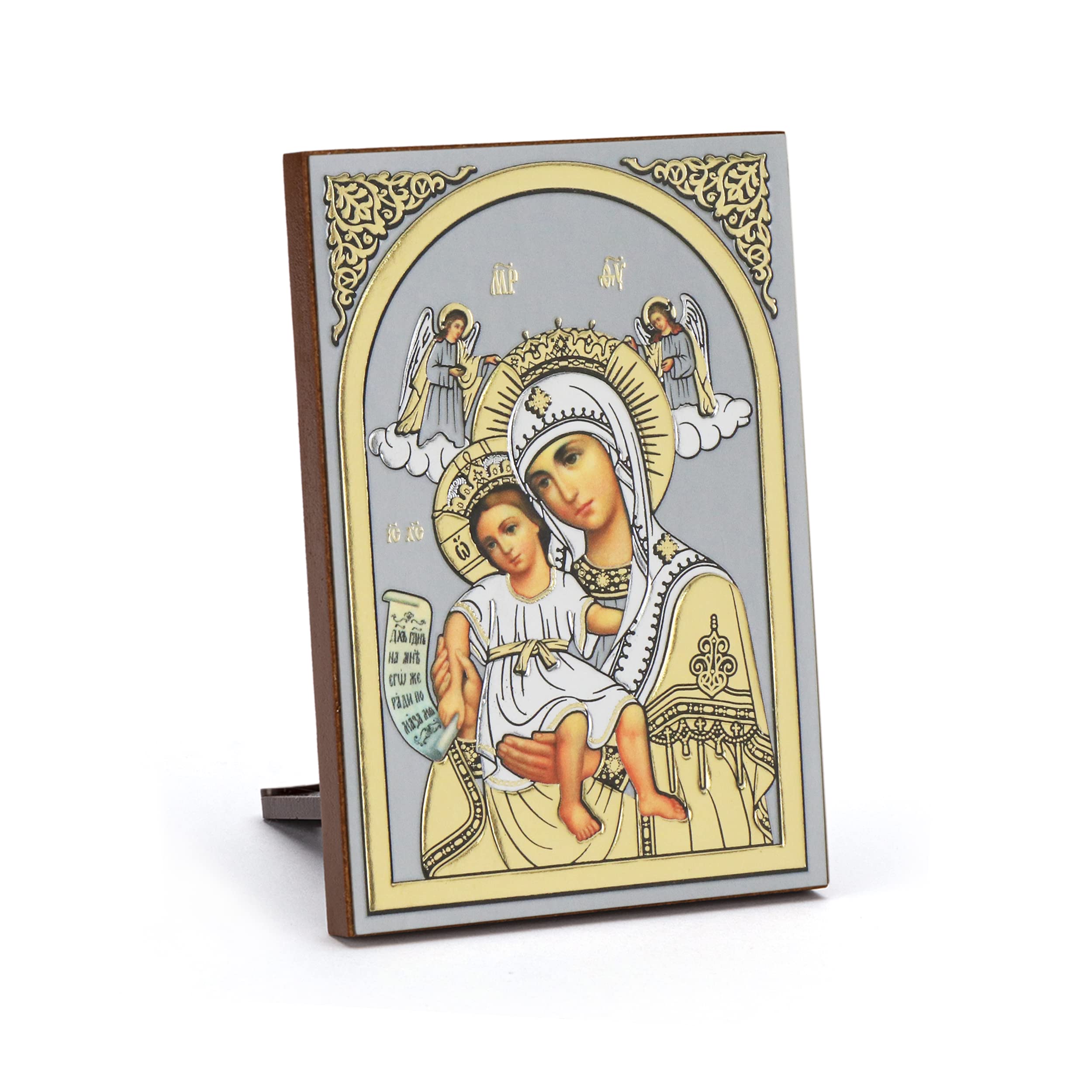 NKlaus Religious Icons Jesus Christus Ikone Holz 6x8,5cm