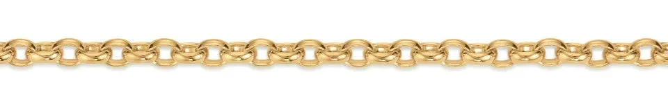 Eugen Rühle Erbskette oval 5,2mm Kette 925 Silber Karabiner