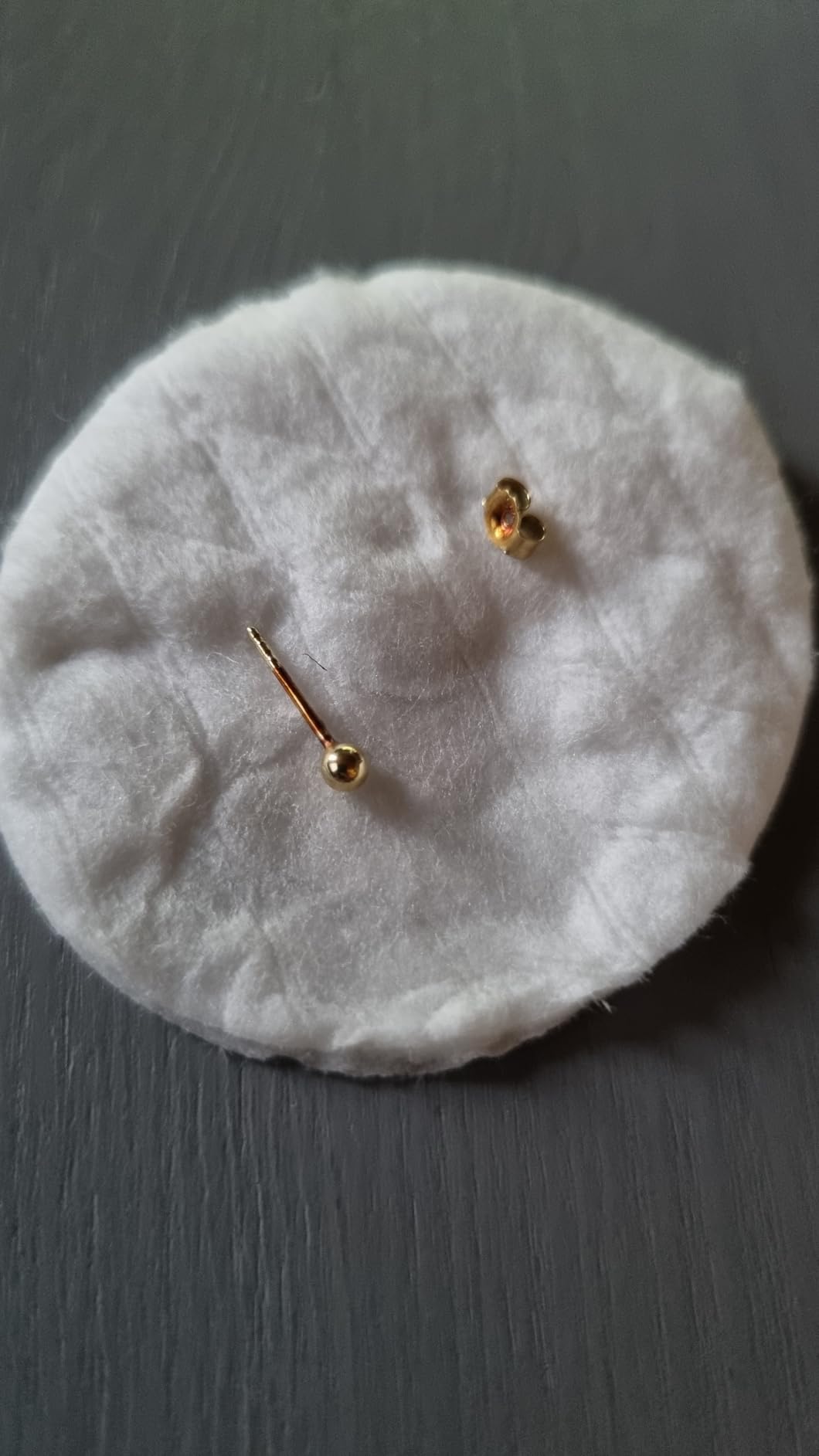 NKlaus Kugelohrstecker 333 Gelbgold 4,0mm Paar