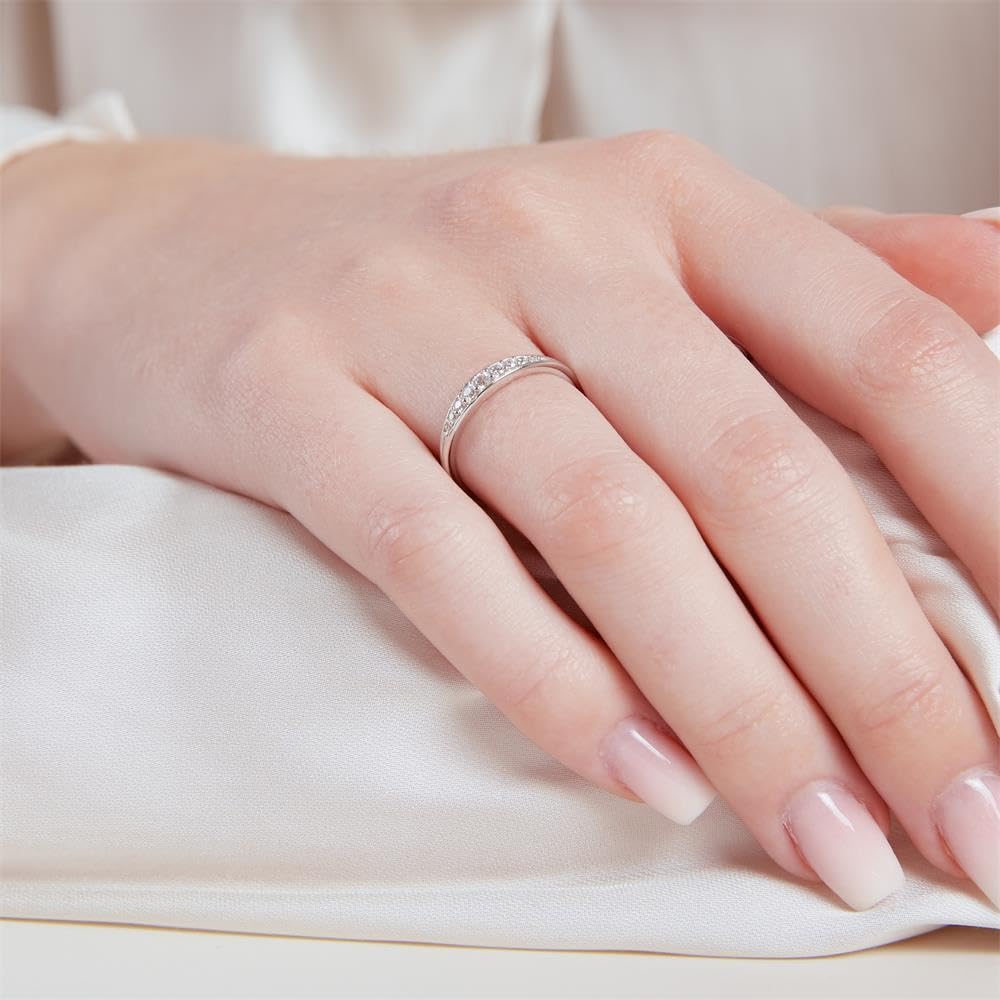 JEWLIX Ring Sterlingsilber Zirkonia Damen 52mm