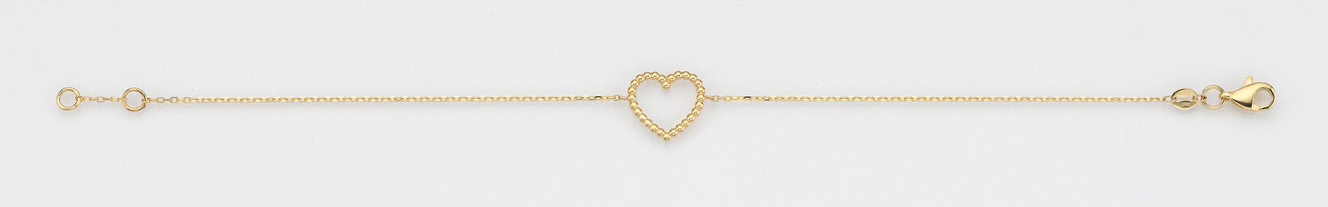 Eugen Rühle Armbänder Ankerarmband Kugelherz Armband 585 Gold