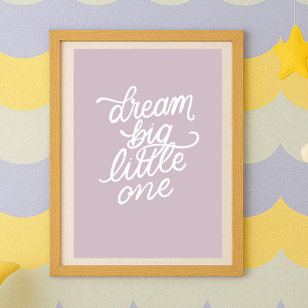 Joy Dream Big Little One Bild A5 Taupe