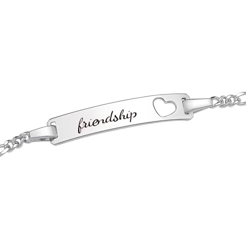 JEWLIX ID-Armbänder ID1001 Armband Silber 12-19 cm